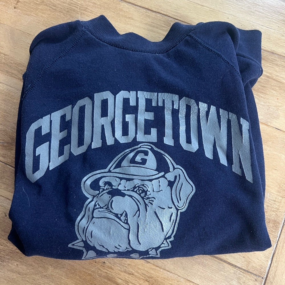 Bassett-Walker Navy & Grey Georgetown Sweatshirt